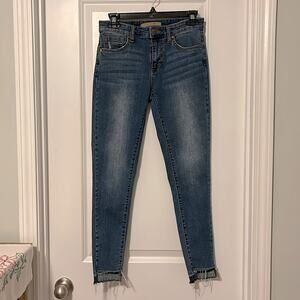 Joe’s Raw Hem Skinny Jeans